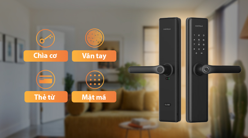 Khóa điện tử Hafele DL7600 912.20.232 hoạt động như thế nào?